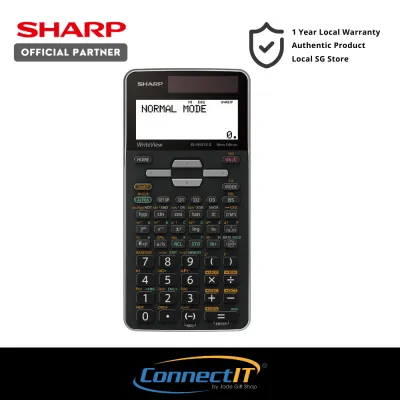 Sharp EL-W531SII Silver Edition Scientific Calculator PSLE O Level A Level Approved Model (Local Warranty Approved by SEAB)