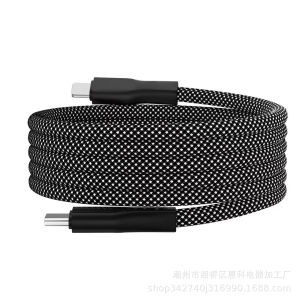 【SG In Stock🔥】Magnetic storage data cable with automatic storage fast charge cable suitable for Android c Apple data cable