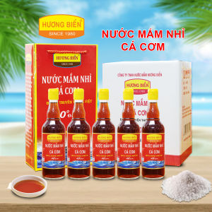 1Thùng Nước mắm HƯƠNG BIỂN 40 độ đạm 6 chai thuỷ tinh x 500ml