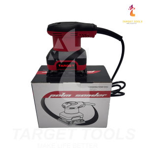 Target เครื่องขัดกระดาษทราย รุ่น4515 แบบสี่เหลี่ยม เครื่องขัดสี่เหลี่ยม เครื่องขัดกระดาษทรายไฟ สี แดง - ดำ