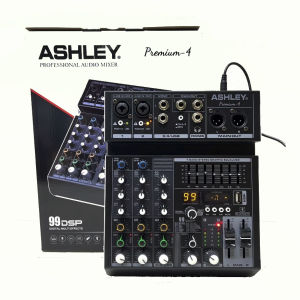 mixer ashley premium 4 premium4 usb mp3 recording original 4 Channel Mixer2 Mono/2 Stereo