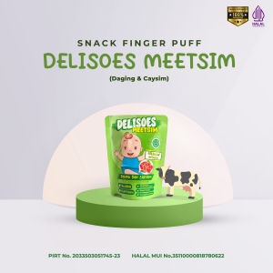 Delisoes snack bayi usia 8 bulan non msg