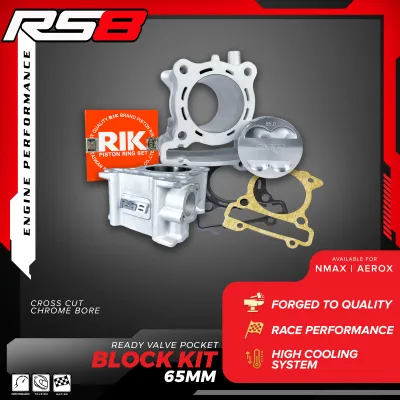 RS8 FORGED CYLINDER BLOCK KIT NMAX/AEROX