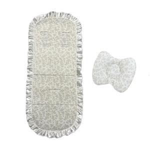 Baby Strollers Seat Pad For Infants Lightweight Mesh Fabric Easy Installation Machine Washable Foldable Storage