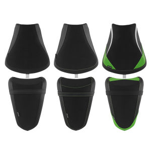 Completes Front Rear Solo Seat Cowl Cushion Pad Synthetic Leather For Kawasaki Ninja 650 Z650 2017 2018 2019 2020 2021 2022 2023 2024 2025