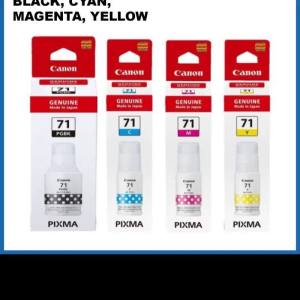 Canon GI 71 GI-71 GI71 Original Ink Bottle Refill for Canon PIXMA G Series for Canon G1020 G2020 G3020 G3060