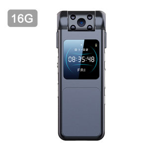 กล้องจิ๋วความละเอียดสูง1080P พร้อมหน้าจอ LED กล้องคอมแพคกล้องการมองเห็นได้ในเวลากลางคืนแม่เหล็กอินฟราเรดแบบพกพา DV สำหรับเล่นกีฬา