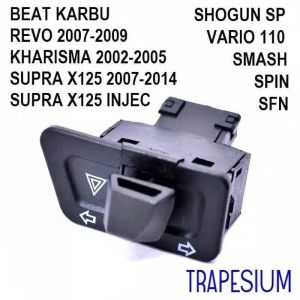 Saklar Sen Plus Hazard Motor Trapesium 30MM 34MM