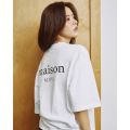 maison KEEPS | The Oversized Original Logo Tee | Unisex | เสื้อยืดทรง oversized ผ้านุ่มพิเศษ. 