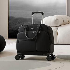 Goby London Nylon Pilot Case Soft Case Trolley Luggage Bag Lightweight Cabin Size 16" & 18" Inch