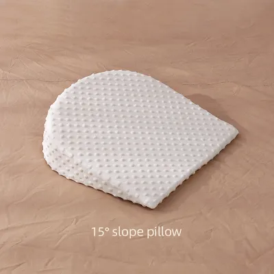 SUNVENO Anti Spitting Milk Pillow for Baby Nursing Pillow for New Born Baby Slope Pillow 0 - 25° Feeding Mattresses Pillow for Baby 0 to 18 months