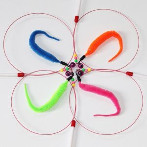 P30 |PET TOY| Cat Teaser long steel wire cat toys cat toys cat feather small flying insects cat toys cat toys