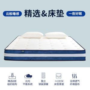 Customized Memory Foam Independent Spring Mattress Hard Pad Double Home Five-Star Ho Soft Pad Mattress