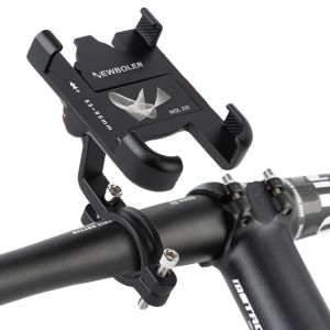 ENCOUNT 360° Rotatable MTB Phone Mount Aluminum Adjustable Bicycle Phone Holder Universal Non-Slip Grip Cycling Bracket