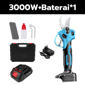 Gunting pemangkas nirkabel Gunting dahan elektrik Portabel Pruning shear Gunting taman listrik Gunting Taman Elektrik Tampilan digital Rentang pemotongan 0-25mm