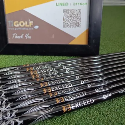 11GOLF ก้านไม้กอล์ฟ สำหรับชุดเหล็ก EXCEED LIGHT WEIGHT IRON SHAFT Flex R / SR / S รหัสสินค้า EC-IRONSHAFT