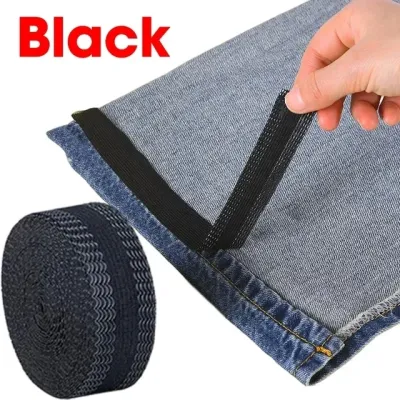 Feelife 5M Self-Adhesive Cut-free Pants Mouth Paste Self-adhesion Trouser Leg Stickers DIY Sewing Tools Pants Edge Shorten Patches Sewing Accessory