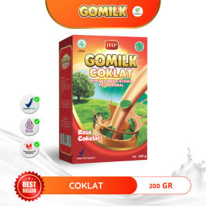 Gomilk Susu Kambing Etawa Bubuk Plus Herbal - Susu Kambing Gomilk 200g