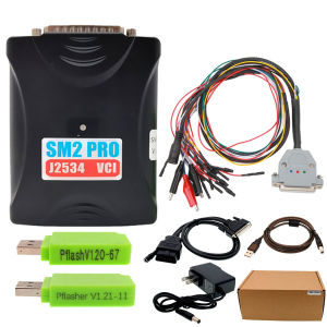 SM2โปร + 2.21.22 J2534 VCI ECU โปรแกรมเมอร์กับ PFLASHER 1.21 1.20เพิ่ม51/76 Moudel สำหรับ Chevrolet สำหรับ Kia/hyundai Gearbox PCM
