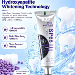 Hydroxyapatite Whitening Toothpaste Teeth Brightening Dental Care for Radiant Smile
