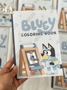 Bluey Coloring Book Preschool Activity