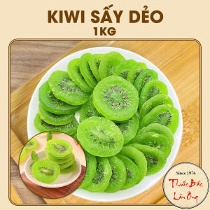 1kg Kiwi sấy dẻo không đườngnguyên liệu làm kẹo nougat trang trí bánh sinh nhật - Lãn Ông