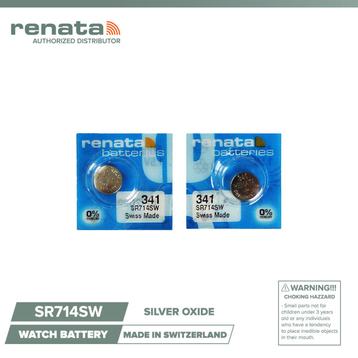 Renata 341 SR714SW - Batterie Per Orologio All'ossido D'argento - Foto 12