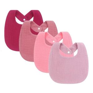 Baby Burp Cloths Nursing Bib for Toddlers Newborns 0-1 Year Soft Drooling Apron Feeding Bib Breathable Saliva Towel