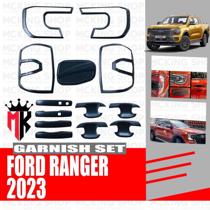 Ford Ranger 2023 Garnish Combo Set Wildtrack and Turbo sport (NEXT ...