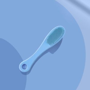 Black Chin Brush for Cats Silicone Brush for Dogs and Cats Comb Chin Wipe for Blackheads