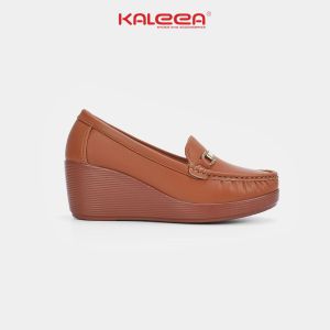 Kaleea - Giày Cao Gót Nữ Đế Xuồng Siêu Nhẹ Đi Êm Chân Cao 6p - H28
