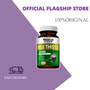 WRIGHT LIFE 奶蓟草胶囊 High Purity Milk Thistle Extract 400mg Silymarin Supports Liver Detox Health (90 Capsules)