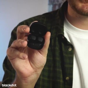 Blackdot Pro 2 Wireless Earbuds | USB Type-C Case Premium Sound One Touch Control High Bass IPX6