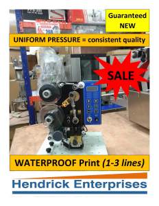 Semi-Automatic Date Coding Machine Expiry Batch Date Coding Printer