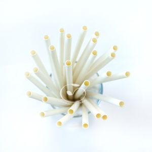 1000 Ống hút giấy phi 6 dùng để uống trà cà phê nước ép trái cây cho quán cafe nhà hàng- sản phẩm thân thiện với môi trường