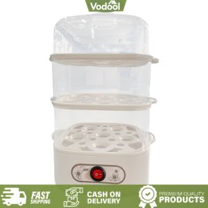[VSC] Two/Three-Layer Multifunction Egg Boiler Cooker Corn Milk Rapid Breakfast Cooking Appliances Egg Cooker Breakfast Machine Kitchen Cooking Tool