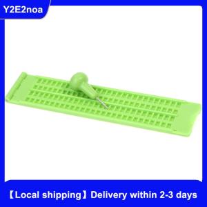 【Local shipping】 Plastic Braille Writing Slate School Portable Practical With Stylus Practice