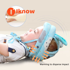 I know Baby Head Protector Toddler Infant Helmet No Bump Head Cushion Baby Knee Pads Baby Helmet for Crawling Walking Protective Hat Safety Harness
