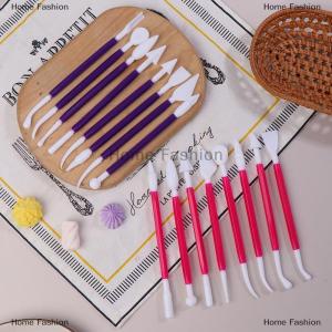 [COD] Home Fashion 8pcs Set Clay Modeling Tools Plastic Wax Carving Pottery Tools Carving Sculpture Shaper Polymer Clay Sculpting Set