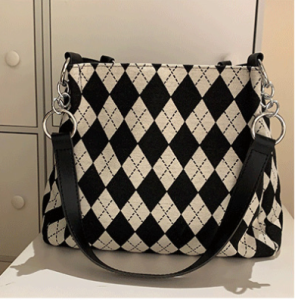 Canvas Shoulder Tote Bag for women High Quality bag and Large capacity for school / office /casual