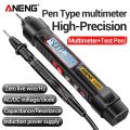ANANAA 4000 lần đếm Đồng hồ vạn năng kỹ thuật số Không tiếp xúc Tự động Máy kiểm tra điện trở ANENG A3006 Chuyên nghiệp Đồng hồ vạn năng loại bút. 