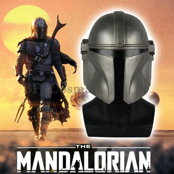 Star-Wars Helmet The Mandalorian Cosplay Mask Pedro Pascal Mandalorian ...