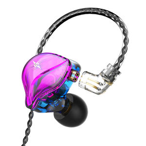 Original QKZ ZXT EDX PRO Monitor Headphones In-Ear Dynamic HIFI Bass Earbuds Sport Noise Cancelling Wired Earphones PK ES4 ZST X ED9 Headset