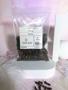 กานพลู Clove  ขนาด 50 กรัม 1 ถุง สมุนไพร ของแท้ ออแกนิค คนรัก สุขภาพ สินค้าเพื่อสุขภาพ ที่ดีกว่า เก็บรักษาได้นาน