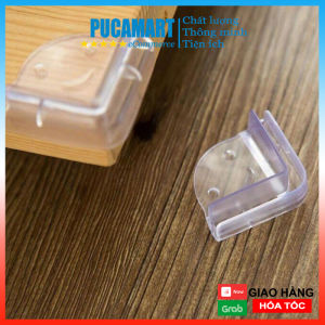[HCM]Set 4 Bịt Góc Bàn Silicon Giúp Bảo Vệ Bé Khi Vui Chơi Và Gia Đình Bạn An Toàn Với Chất Liệu Silicon - PucaMart