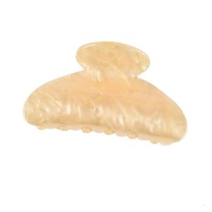 คลิปกิ๊บหนีบผมอะคริลิกแบบคลาสสิกสำหรับผู้หญิงแผ่นแปะผมที่รัดผมดีไซน์เรียบง่ายสำหรับสวมใส่ทุกวันสาวออฟฟิศ