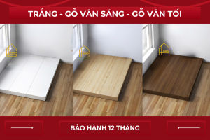 Giường ngủ bệt thiết kế Module chất liệu gỗ GMD 01-kháng thấm kháng ẩmcó thể tháo rời 468 khối