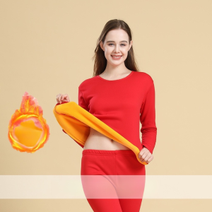 Beauty skin padded and thickened thermal underwear teenage girls pants