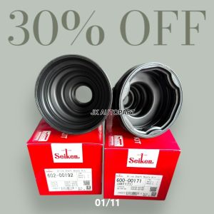 ยางกันฝุ่นเพลาใน-นอก Seiken แท้ๆ TOYOTA WISH ANE11 ปี03-10 ALPHARD ANH20 ปี08-14 600-00171 ใน602-00192 นอก /RNBKP/RINL
