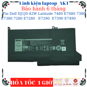 Pin dùng cho Laptop Dell DJ1J0-42W Dell Latitude 7480 E7480 7380 E7380 7280 E7280 E7290 E7390 E7490